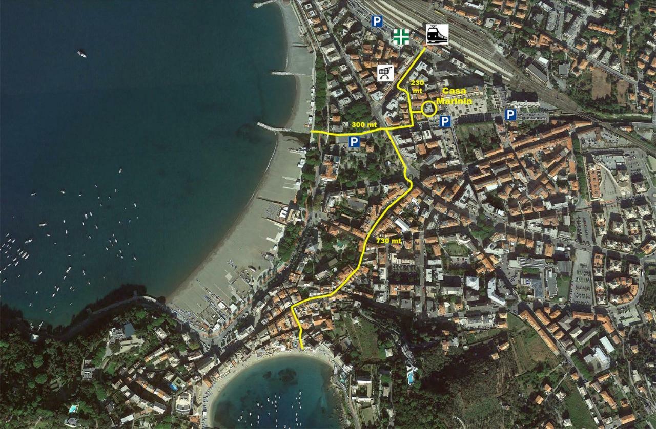 Casa Marinin Lejlighed Sestri Levante Eksteriør billede
